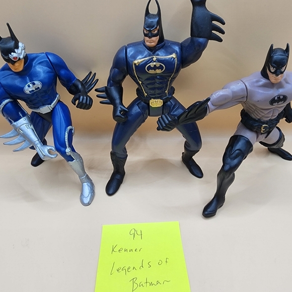 1994 DC Legends of Batman Cyborg Dark Rider Power Guardian 4.5" Kenner - Picture 6 of 6